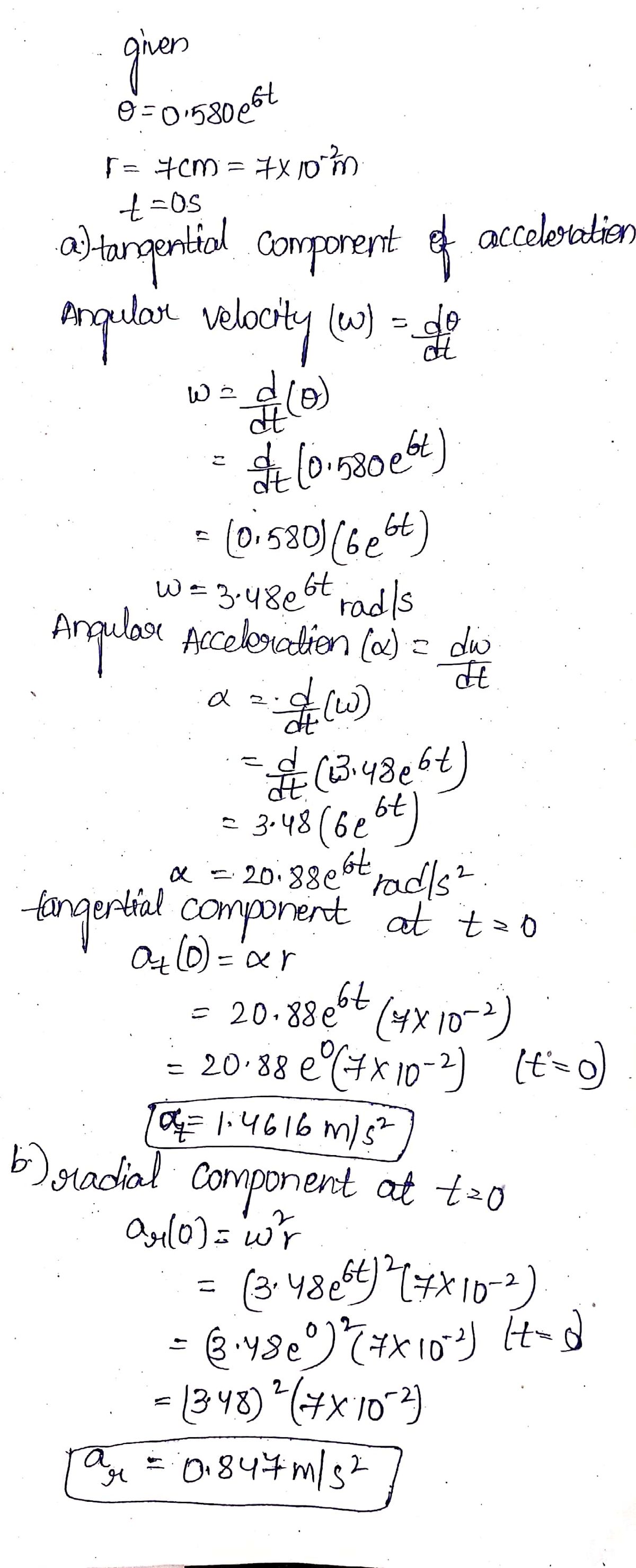 Physics homework question answer, step 1, image 1